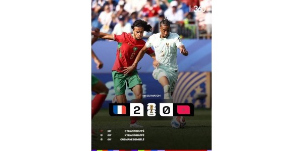 Frankrijk 2-0 Marokko